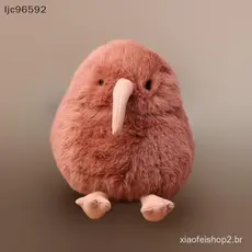 [ljc] 1 Peça 11.5/20 Cm Bonito Brinquedo Kiwi Realista Macio Pássaro Travesseiro De Pelúcia Artificial Boneca Pingente S