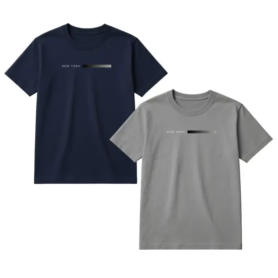 Kit 2 Camiseta Masculina Estampada 100% Algodão Fio 30.1 Premium Varias Cores Promoção