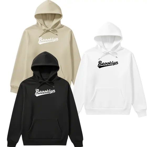 Kit 3 Moletom Canguru Estampado Masculino Algodão Premium Varias Cores Oferta
