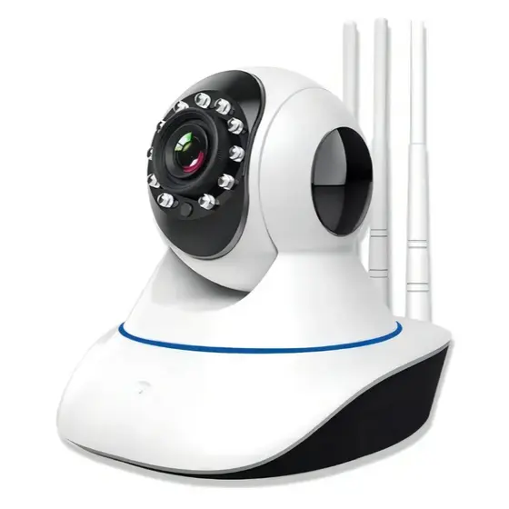 Camera De Segurança 3 Antenas Ip Wifi Sistema PixLink Yoosee Visão Noturna