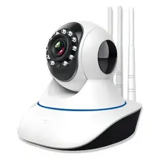 Camera De Segurança 3 Antenas Ip Wifi Sistema PixLink Yoosee Visão Noturna