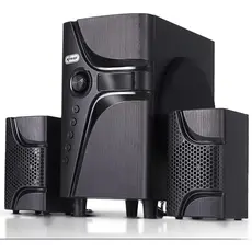 Home Theater 2.1 Knup KP-RO814 45W Bluetooth Subwoofer USB FM Controle Remoto Bivolt Para TV PC Notebook Celular