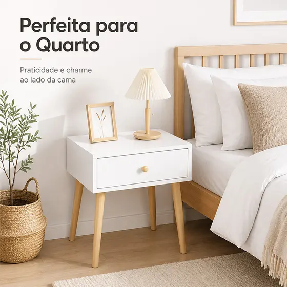 Drelife Novo Modelo 2026 Estilo Cremoso Moderna Minimalista Mesa De Cabeceira Armário Organizador