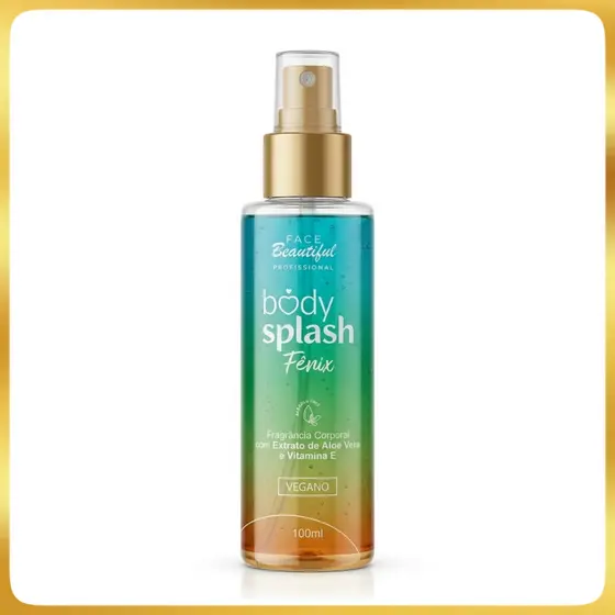 Body Splash Fênix 100ml Colônia Corporal Face Beautiful