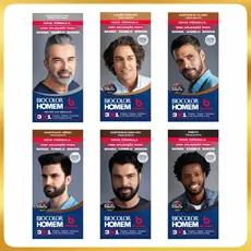Kit Tonalizante Bozzano Biocolor Homem 40g - Escolha o Seu!