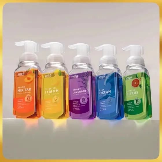 Sabonete Espuma Para Mãos Sinergia Kiss New York 275ml