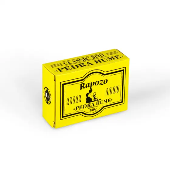 Pedra Hume Rapozo Tablete 130g Desodorante Cristal