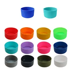 Protetor Silicone Base 8,5cm Compatível com Garrafas de Água Isolantes