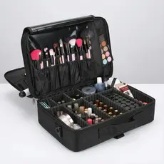 Maleta Maquiagem Mochila Maquiador Manicure Viagem Profissional