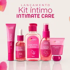 Kit de cuidados íntimos 5 itens - Sabonete liquido + Sérum + Gel + Hidratante + Perfume- Ammô beauty