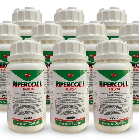 Ripercol L 250ml - Imunidade Para Suínos