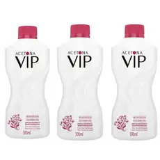 Kit C/3 Removedor Esmalte Vip 500ml