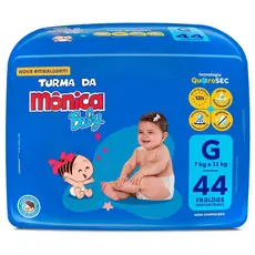 Fralda Turma Da Monica Mega G 44UN - SOFTYS