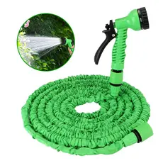 Mangueira Expansivel Flexivel e Retratil Elastica com Alta Pressão de Jardim 15 ou 30 Metros