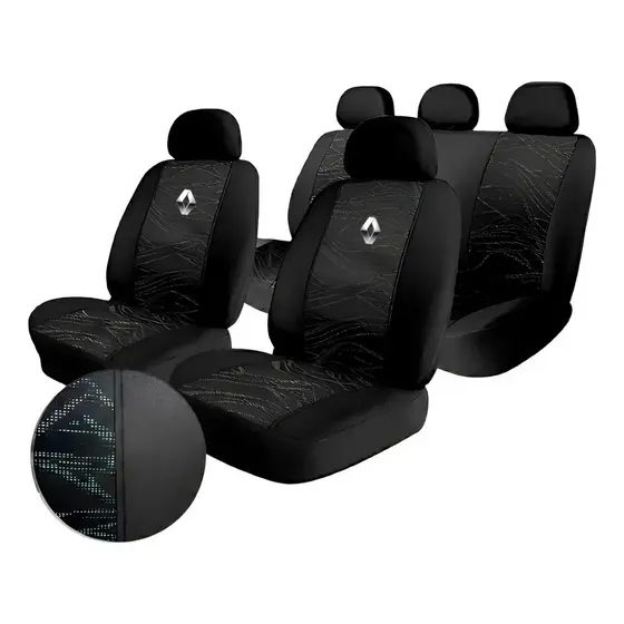 Capa Banco Carro Tecido Original Grosso Proteção Renault