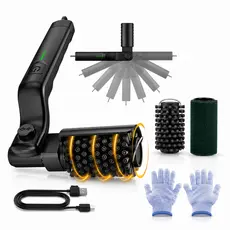 Escova Elétrica Limpeza Churrasqueira 360°Grelha Recarregável Com Kit De Acessórios  Usb Eps-3071