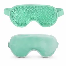 Eps-1716 Máscara Gel Para Olhos Térmica Reutilizável Anti Olheiras Relaxante Veludo