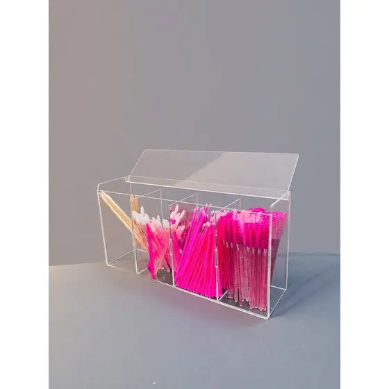 Organizador de kit lash designer maquiagem objetos diversos produtos de beleza cílios