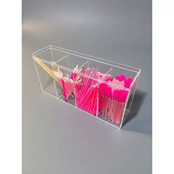 Organizador acrílico para produtos maquiagem organizar penteadeira