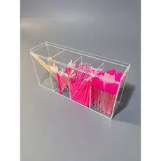 Organizador acrílico para produtos maquiagem organizar penteadeira