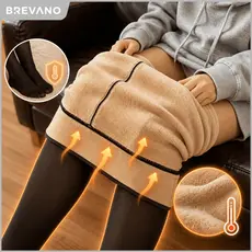 Meia Calça Inverno Feminina Forro Aveludado Super Quente Serve Até 100kg