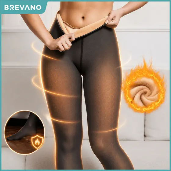Meia Calça Térmica Efeito Translúcido Peluciada Super Quente Inverno