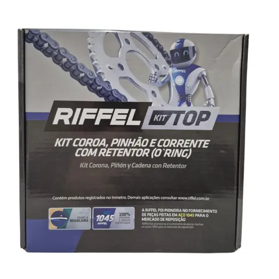 Kit Relação Riffel Nxr Bros 150 (2003 - 2015) COM RETENTOR 91089