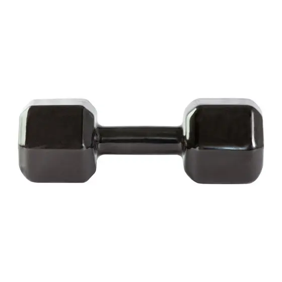 Halter Sextavado 12kg Emborrachado Equipamento de Academia e Musculaçao