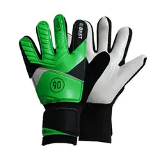 Luvas Látex Anti-Deslizantes Goleiro - Crianças Futebol com Amortecimento Anti-Colisão
