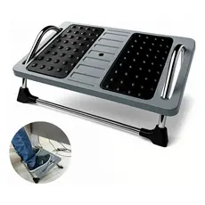 Apoio para os Pés Ergonômico Inclinável com Antiderrapante Escritório Home Office Nr17