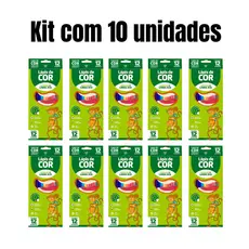 Kit 10 Caixas Lápis De Cor 12 Cores Pacote Atacado Escolar - Leo&Leo