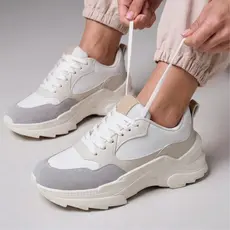 Tênis Feminino Plataforma Casual Tratorado Leve Resistente Para Dia a Dia