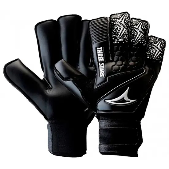 Luva de Goleiro Profissional Three Stars Sky