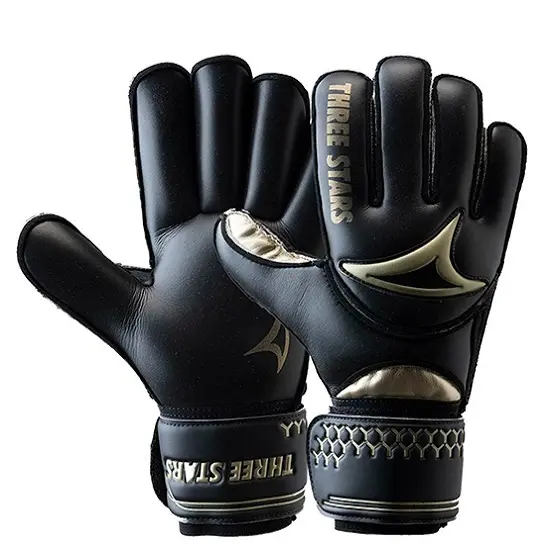 Luva de Goleiro Profissional Three Stars Gold