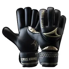 Luva de Goleiro Profissional Three Stars Gold