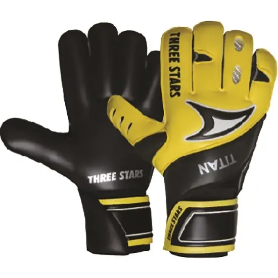 Luva de Goleiro Profissional Three Stars Titan