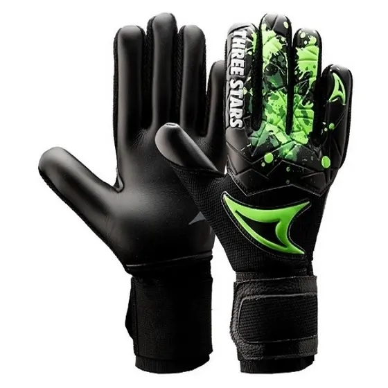 Luva de Goleiro Profissional Three Stars Kick