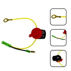 Botão Liga E Desliga Para Motor 4 Tempos Gasolina 5,5 A 15hp