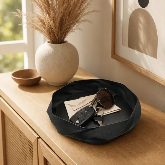 Bandeja Organizadora Multiuso Moderno Para Mesa Hall Porta Treco Chaves Decorativo Porta Doces Joias