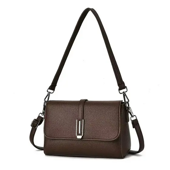 Bolsa Transversal Feminina Lisa Média De Passseio Aa11