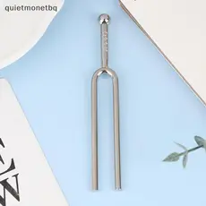 QUE Diapasão Médico 440Hz Um Tom De Aço Inoxidável Violino Viola Violoncelo Afinador Martelo Cura Som Instrumento Percus