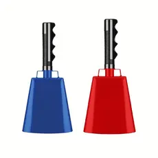 Liberação Campainha De Aço Com Alça , Percussão Manual Para Eventos Esportivos De Festa , Sino De Torcida