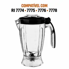 Copo Jarra Liquidificador Walita Revolution Ellite RI7774/RI7775/ RI7776/RI7778
