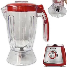 Copo de Liquidificador Mondial Eletronic Inox