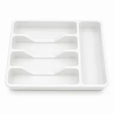 Porta Talheres Gaveta Organizador Cozinha Prático 5 Divisórias