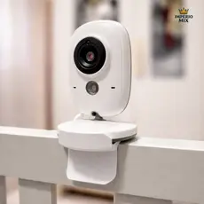 Suporte Babá Eletrônica com Encaixe – Uso em Berço, Grade ou Mesa VB603