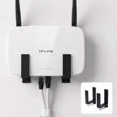 Suporte Roteador Parede Sem Furo Fita 3M Organizador WiFi Universal
