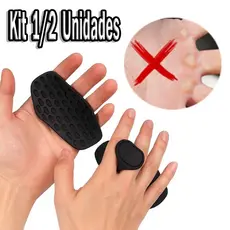 Luva para Treino Musculação Grip Protetor de Pegada Aderência Peso Fit Antiderrapante Halteres e Barras Max Grip