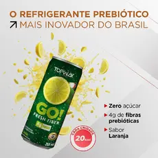 Bebida Gaseificada Prebiótica Go Fresh  Sabor Limão 269ml