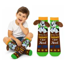 Meia 3d Infantil Menino Cano Alto Personagens Sortidos